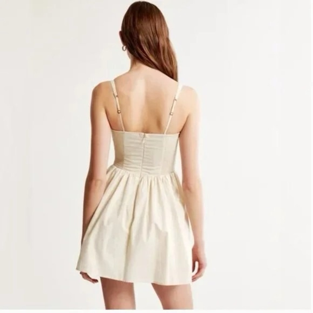 Abercrombie & Fitch Cream Mini Sundress - Picture 3 of 11